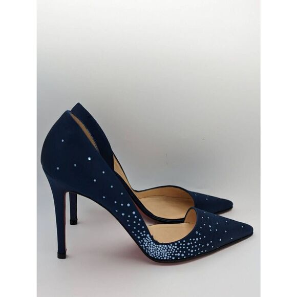 Christian Louboutin Helmoon d'Orsay satin pumps size EU 39
